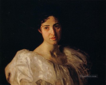 portrait portraits Painting - Portrait of Lucy Lewis Realism portraits Thomas Eakins
